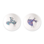 Carrol Boyes Snack Bowl Set Of 2 Dancing Girls White - White One Size