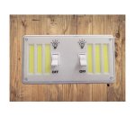 9W Rechargeable Double Switch LED Light