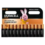 Duracell Plus Aa Batteries 12 Pack Alkaline Batteries 1.5V LR6 MN1500