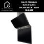 Falco 60CM Black Glass Splash Back - SB-BG60