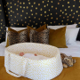 Delicious Monsters Carry Cot - Mustard Spot Bassinet