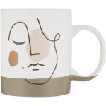 Clicks New Bone China Faces Two Tone Mug Charcoal 340ML