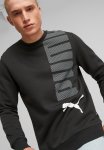 Puma Ess+ Logo Lab Crew Fl - Black