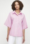 The Perfect Boxy Shirt - Pinkstripe