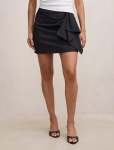 Lexi Drape MINI Skirt - 16 Black