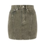 Vintage MINI Skirt -multi Grey