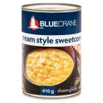 Blue Crane Cream Style Sweetcorn 410G