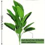 Realistic Floor Standing Fake Tree For Home Decor: Enhance Your Space With This Vibrant Faux Plant Perfect For Adding A Touch Of Greenery To