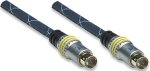 Manhattan 4.8M S-video To S-video 4-PIN Cable Blue