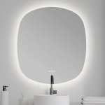 Nora Illuminated LED Bathroom Mirror With Defogger