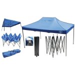 Gazebo Blue 3M X 4M 20KG