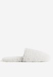 Fluffy Slippers - Grey
