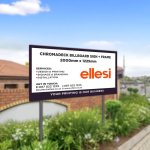 Custom Outdoor Signboard 200X120CM Chromadek