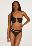 Belize Mesh Bikini Top - Black