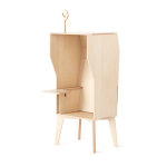 Wiki Booth - Natural Birch