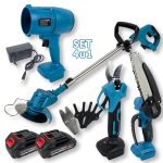 Zs - 4 In 1 Cordless Multi-tool Garden Set