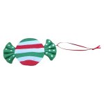 Plastic Hanging Christmas Decoration Candy 6CM