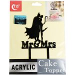 Batman & Catwoman Cake Topper