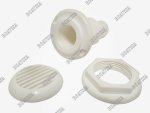 55MM Skin Fitting Complete 3 Parts White