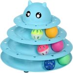 CAT Focuspet Interactive Toy 3-LAYER: Turntable Triple Fun