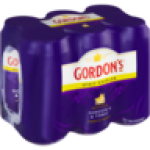 Gin & Tonic Spirit Cooler Cans 6 X 440ML