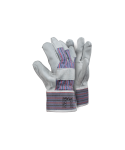 Standard Chrome Leather Candy Stripe Gloves