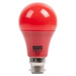 Eurolux LED Light Bulb G433 7W B22 Red