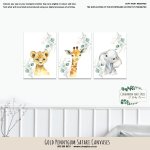 Canvases Gold Pennygum Safari