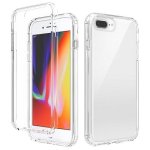 Shockproof High Transparency Two-color Gradual Change Pc+tpu Candy Colors Protective Case For Iphone Se 2020 8 7 Transparent