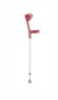 Elbow Crutch Red Single