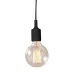 Silicone Pendant Light Black