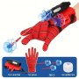 Spider-man Hero Launcher - Rotating Soft Bullet Gun With Suction Cup Ejector Perfect Birthday Gift For Kids