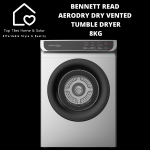 Bennett Read Aerodry Dry Vented Condenser Tumble Dryer - 8KG