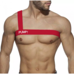 Pump Single Shoulder Red Harness Strap