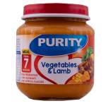 Purity Second Foods Meal 125ML - From 7 Months - Vegetable & Lamb