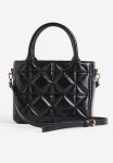 Quilted Crossbody Bag - Black