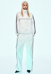 Piping-detail Track Pants - White Multi