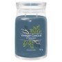 Yankee Candle Signature Collection Bayside Cedar Large Jar - New Jar Design 2 Wicks Retail Box No Warranty