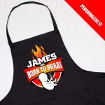 Born To Braai – Personalised Braai Apron