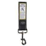 Rogz Utility Car-safe Dog'seat Belt Clip - Black - Extra Extra Large 40MM