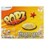 Popz Butter Flavoured Microwave Popcorn 6 X 85G