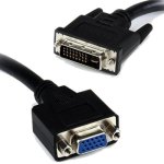 Manhattan MINI Dvi 32P To Vga HD15F Cable