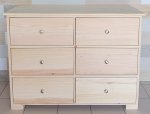 Mika Baby Compactum 6 Drawers - Raw - Mb Pine