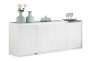 Baia Sideboard With Illumination- Oak & White Finish