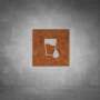 Water Dispenser Sign - Rust - Powder Coated Aluminum