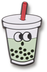 Lights Up Boba Jibbitz - Multi Osfa