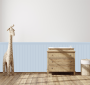 Wooden Panel Wall Sticker- Dusty Blue
