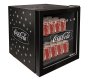 Husky - 46 Counter Top Beverage Cooler With Glass Door Coca Cola Black