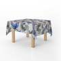 Blue Chicken Square Tablecloth By Mark Van Vuuren