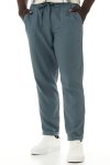 Linen Blend Pants - XL Cement